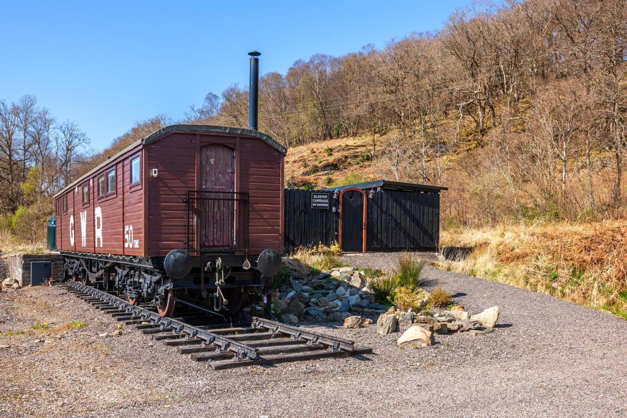 Appin Holiday Homes -Caravans, Lodges, Shepherds Hut And Train Carriage Stays מראה חיצוני תמונה